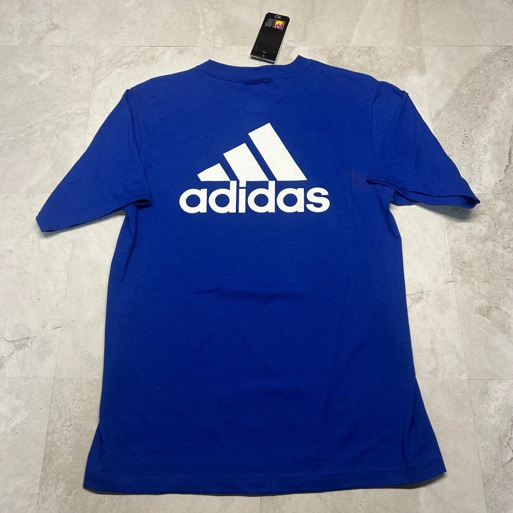 Adidas FIFA World Cup 2010 South Africa T-Shirt Blue Mens Small NWT Stains